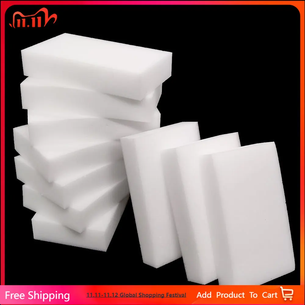 

1-20pcs Magic Sponge Melamine Sponge Eraser Magic Sponge Cleaner Dishwasing Sponge for Kitchen Bathroom Cleaning Tools