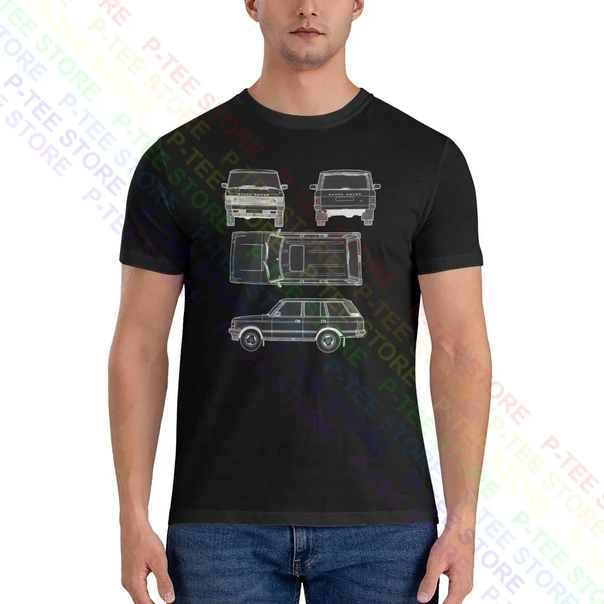 Autotee Range Rover Fan Graphic Art Desgn Shirt T-shirt Top Trend Hip Hop High Quality Tee