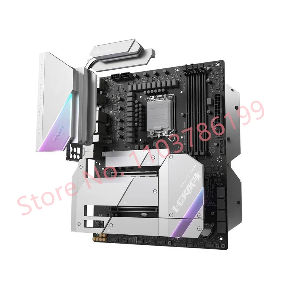 Placa principal para MAXSUN LGA 1700, 4 * DDR5, 128GB, Z690, ATX, SATA III, MS iCraft, Z690, WIFI