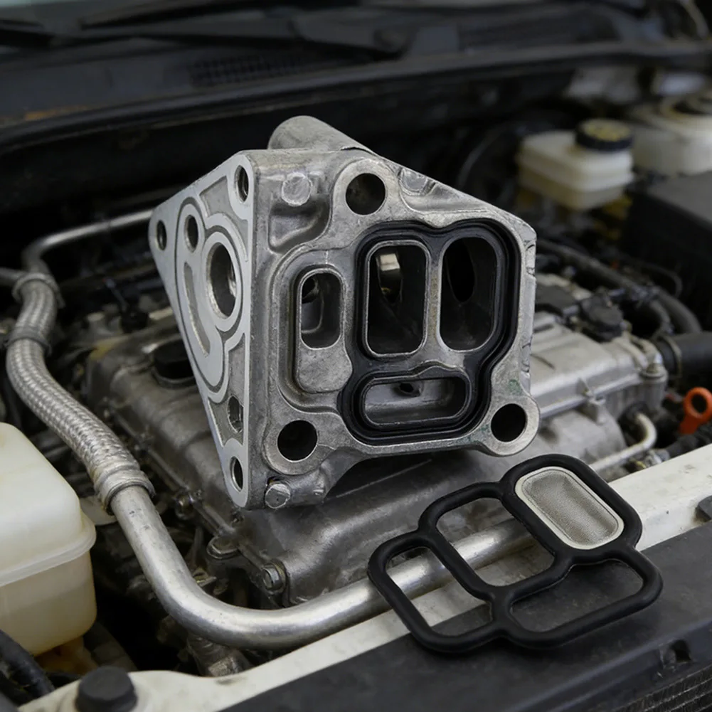 For S2000 Maintenance Black S2000 Gasket Kit Gasket Seal Kit VTEC Solenoid Seal Precision Fit Metal Construction