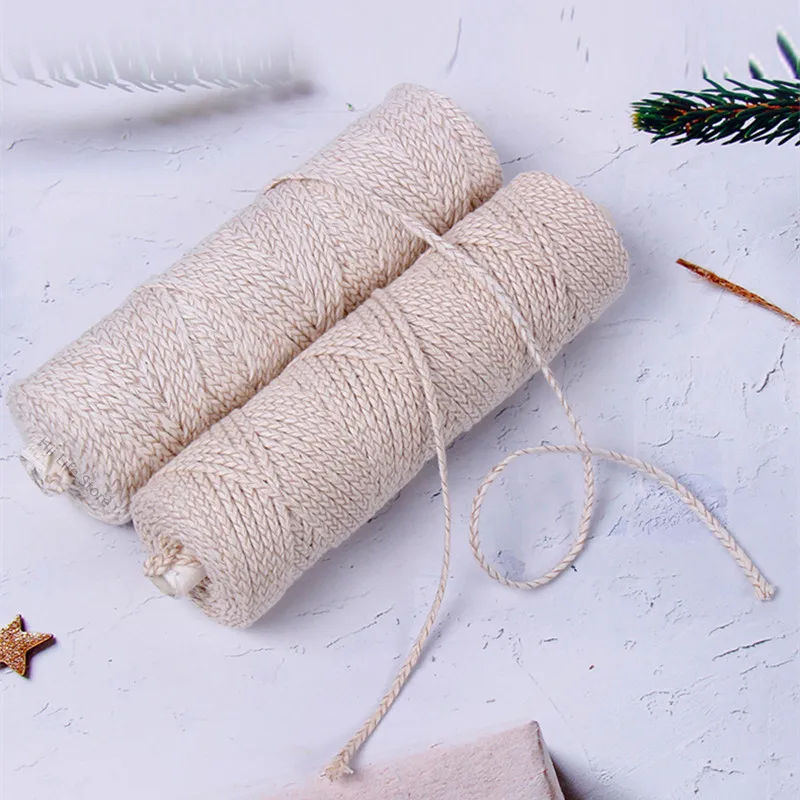 Multi-strand Cotton Woven Scented Candle Line Smokeless Wax Core DIY Handmade Candle Making Supplies Candle Accessories