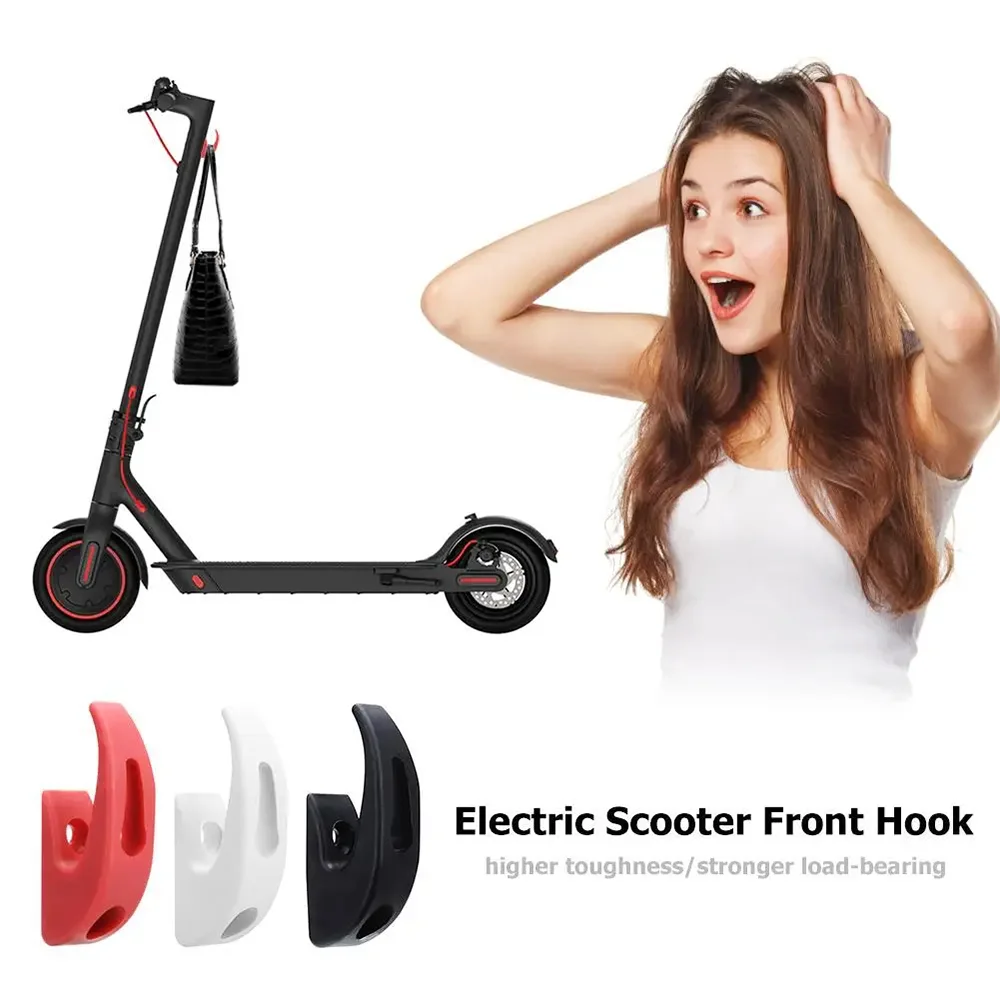 Electric Scooter Front Hanger Hook  Xiaomi Mijia Dual Claw Grip Storage Rack ebike front hook Bag load-bearing nylon hook rack