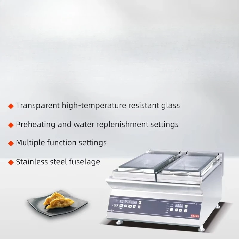 ماكينة قلي الزلابية الكهربائية، تستخدم لخبز المكسرات وفول الصويا، التأثير مقرمش جدًا