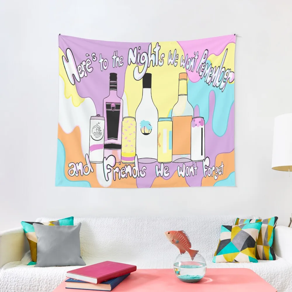 

Nights We Won’t Remember And Friends We Won’t Forget Tapestry Bedrooms Decorations Wall Mural Bedroom Decoration Tapestry