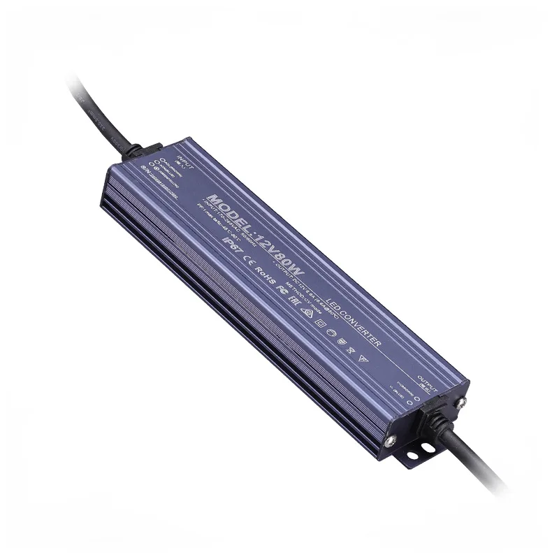 24V outdoor waterproof switching power supply led low voltage light with waterproof transformer 12v DC