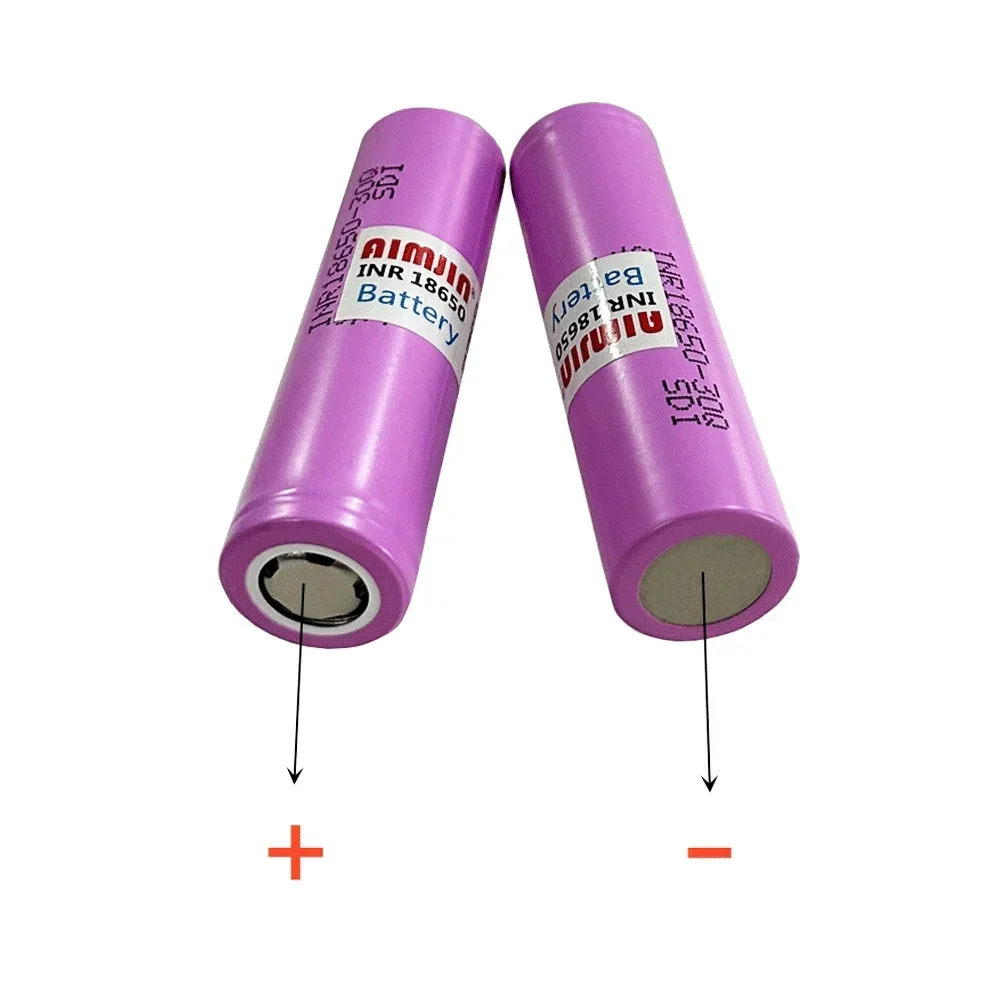 3.7V 3000mAh INR18650 30Q 18650 Battery 3.0ah 20A Discharge Li-ion Rechargeable Battery ,for All Kinds of Electronic Products