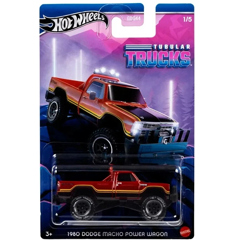 

Оригинальные Hot Wheels 1/64 1980 DODGE MACHO POWER WAGON литая модель автомобиля из сплава подарок для детей