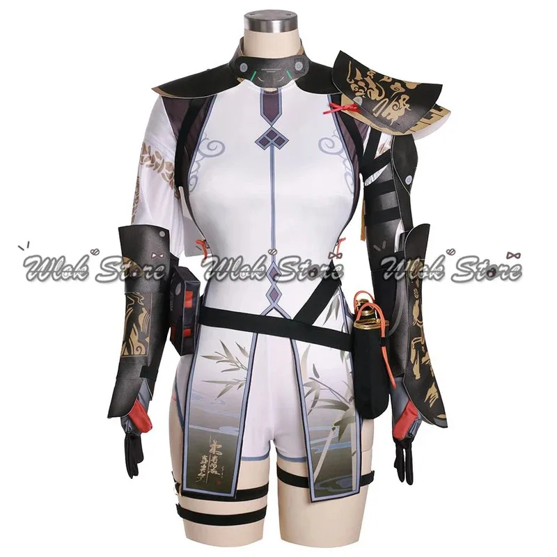 Anime Game Girls Frontline 2 Exilium Cosplay Qiong Jiu Costume Suit Woman Halloween Party Carnival Roleplay Outfits Accessories