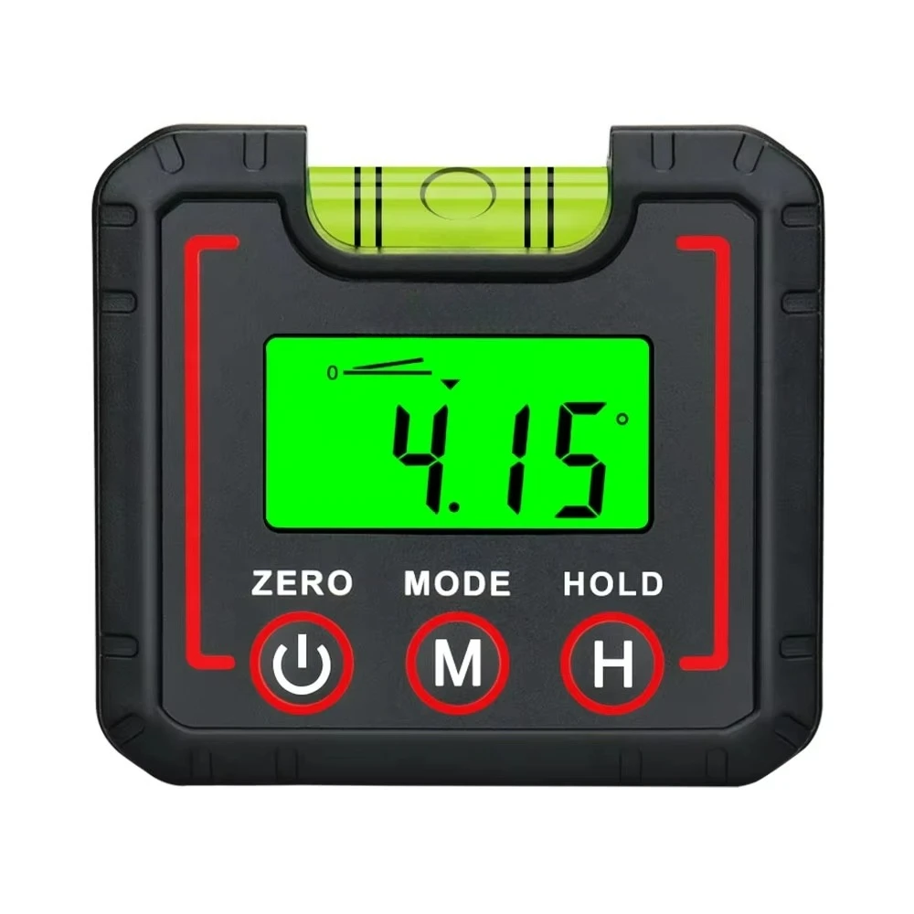 

Digital Angle Gauge Meter Protractor 360 Degree Magnets Base Level Slope Bevel Box Inclinometer