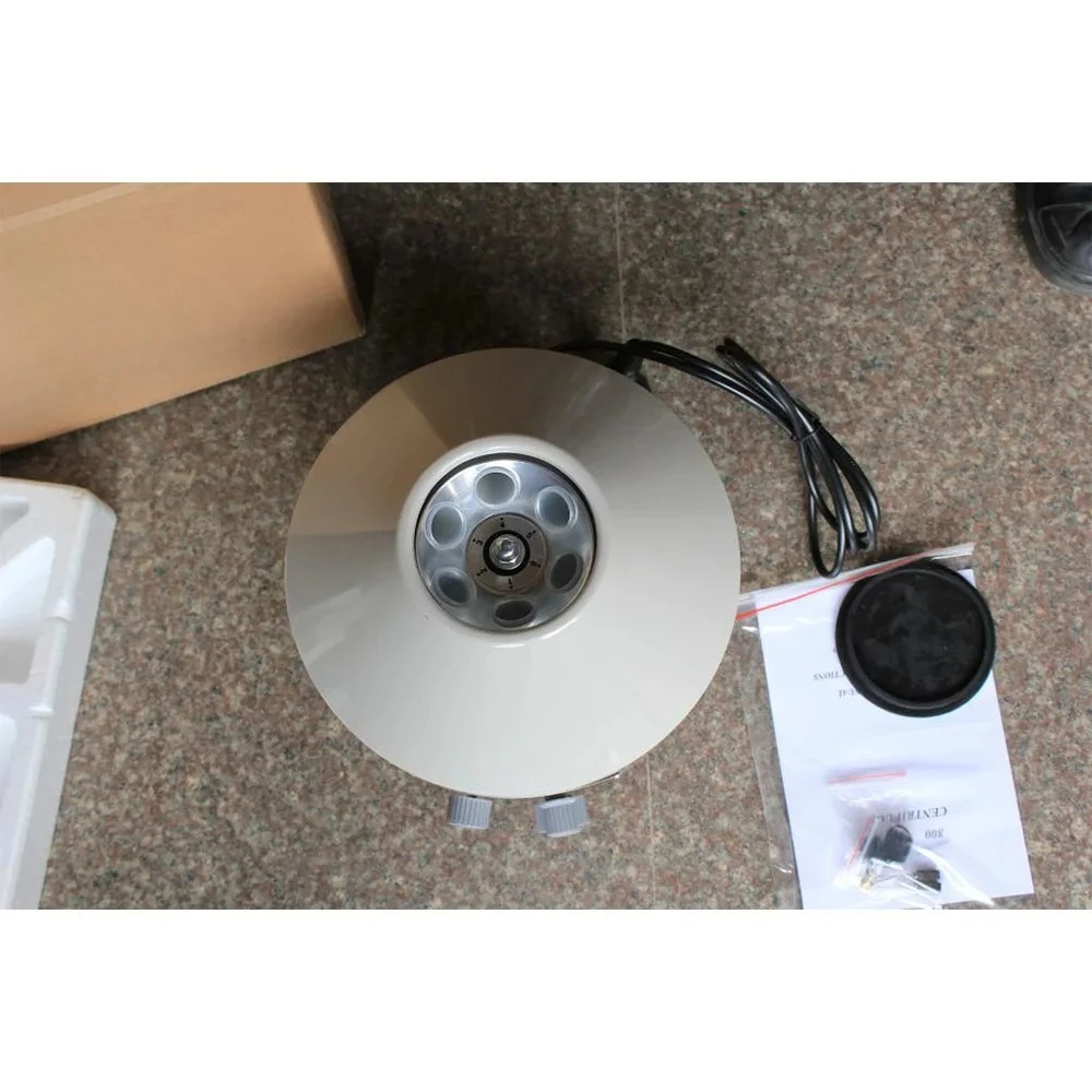 800D Laboratory Electric Centrifuge Medical Practice Machine Lower-speed Desktop Centrifuge With Timer  4000RPM