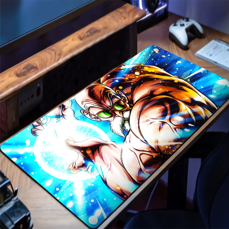 Mouse Pad Office PC Accessories Extended Pad Pattern Desk Mat Anti-slip HD Dragon Ball Master Roshi Mousepad Rubber Gaming Mats