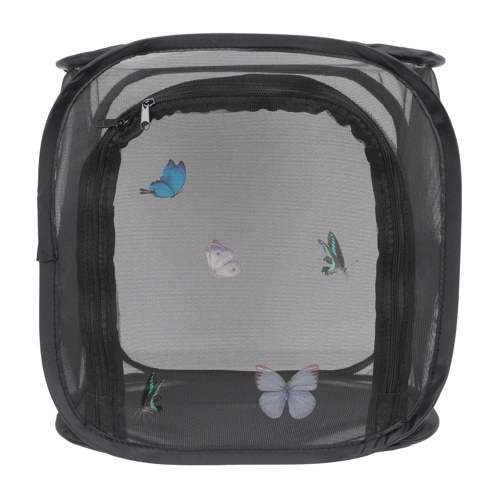 

Insect Breeding Cage Compact Polyester Mesh Portable Foldable Outdoor Observation Cage For Butterflies Plants Viewing