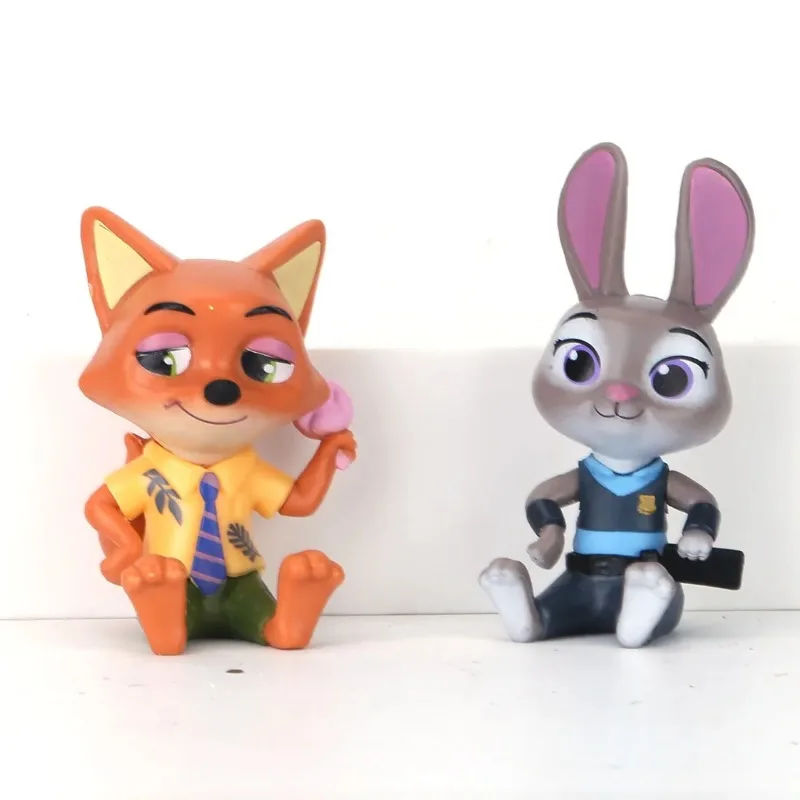 

Высокое качество Зверополис слепая коробка Джуди Ник сидящая загадочная коробка мера фигурка аниме модель игрушки коллекция игрушек подарки на день рождения для детей