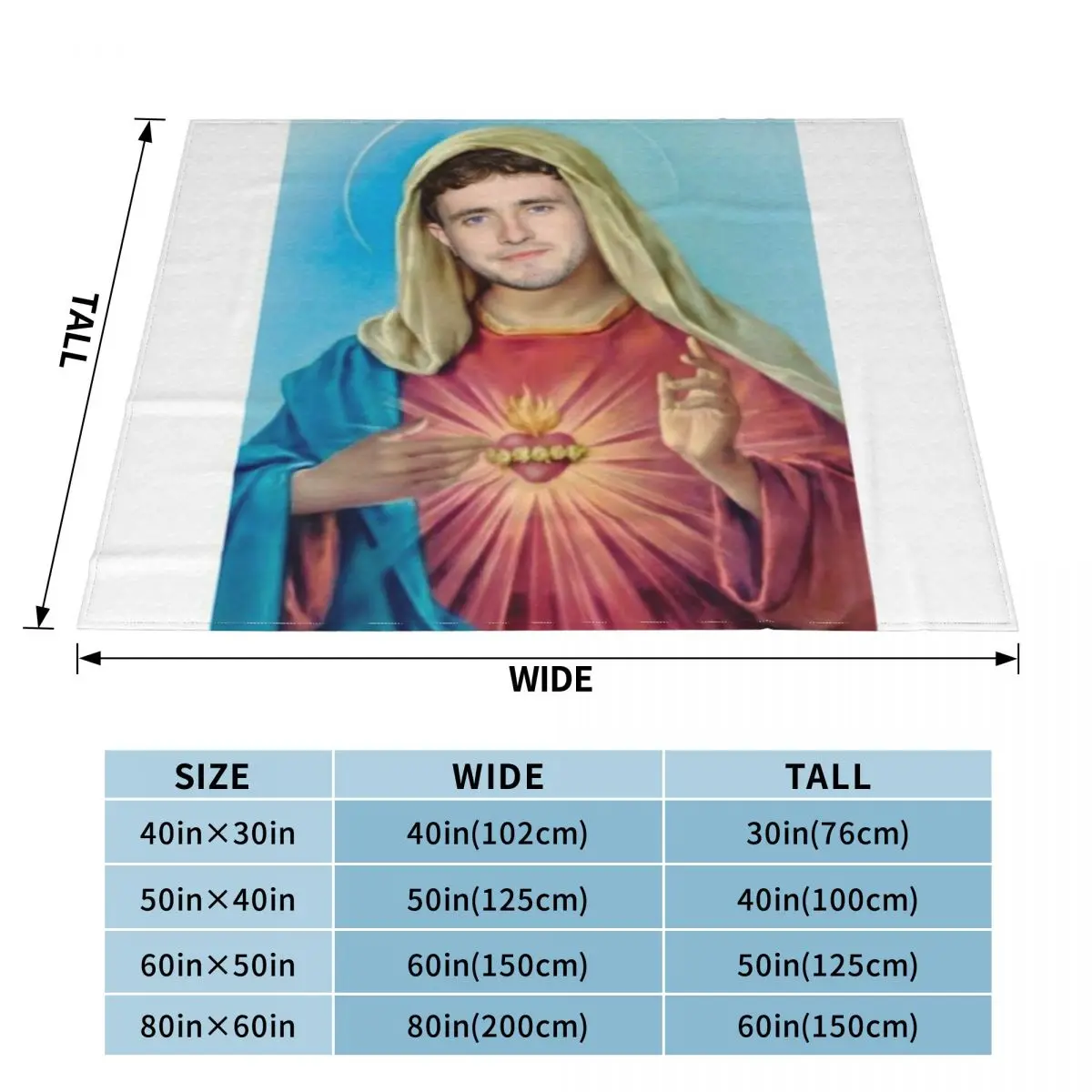 I Believe In Paul Mescal An Ultra-Soft Micro Fleece Blanket