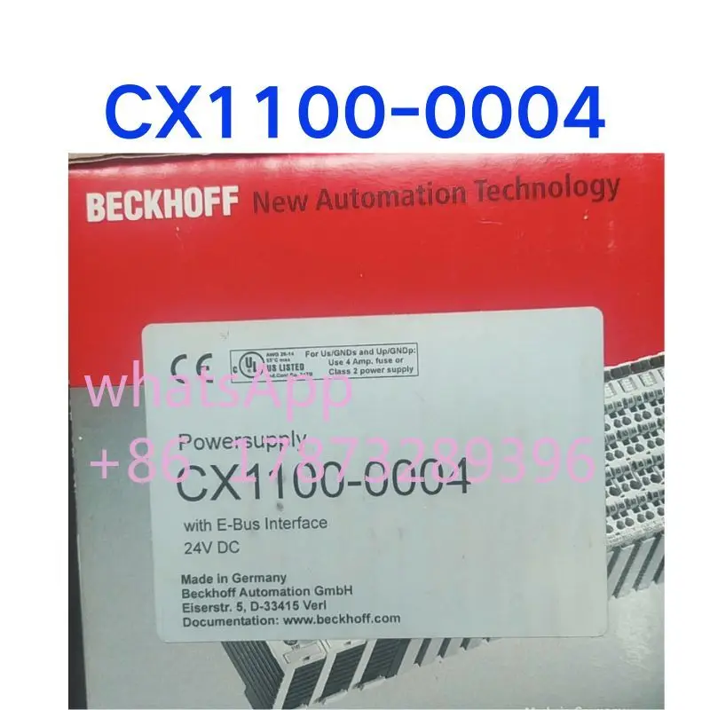 New CX1100-0004 Power module Quick Delivery