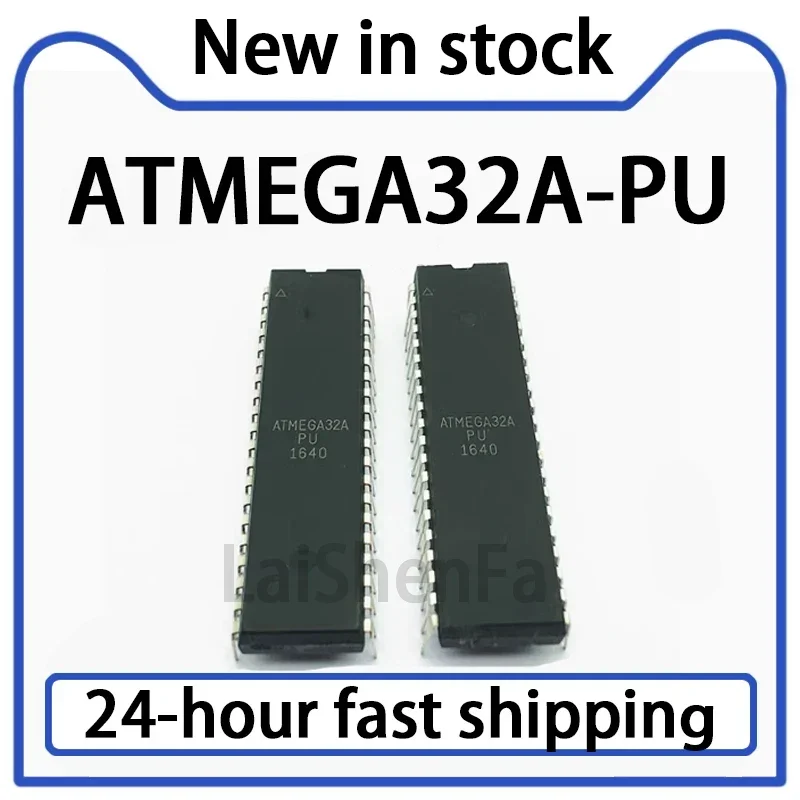 1PCS ATMEGA32A-PU ATMEGA32 Direct Insertion DIP40 Microcontroller Chip Microcontroller Stock