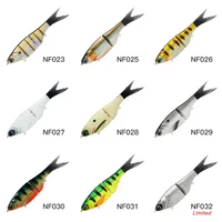 NOEBY AMATA 215SS Glide Swimbait 215mm 73g Jointed Fishing Lure Soft Tail for Pike Bass Musky 3