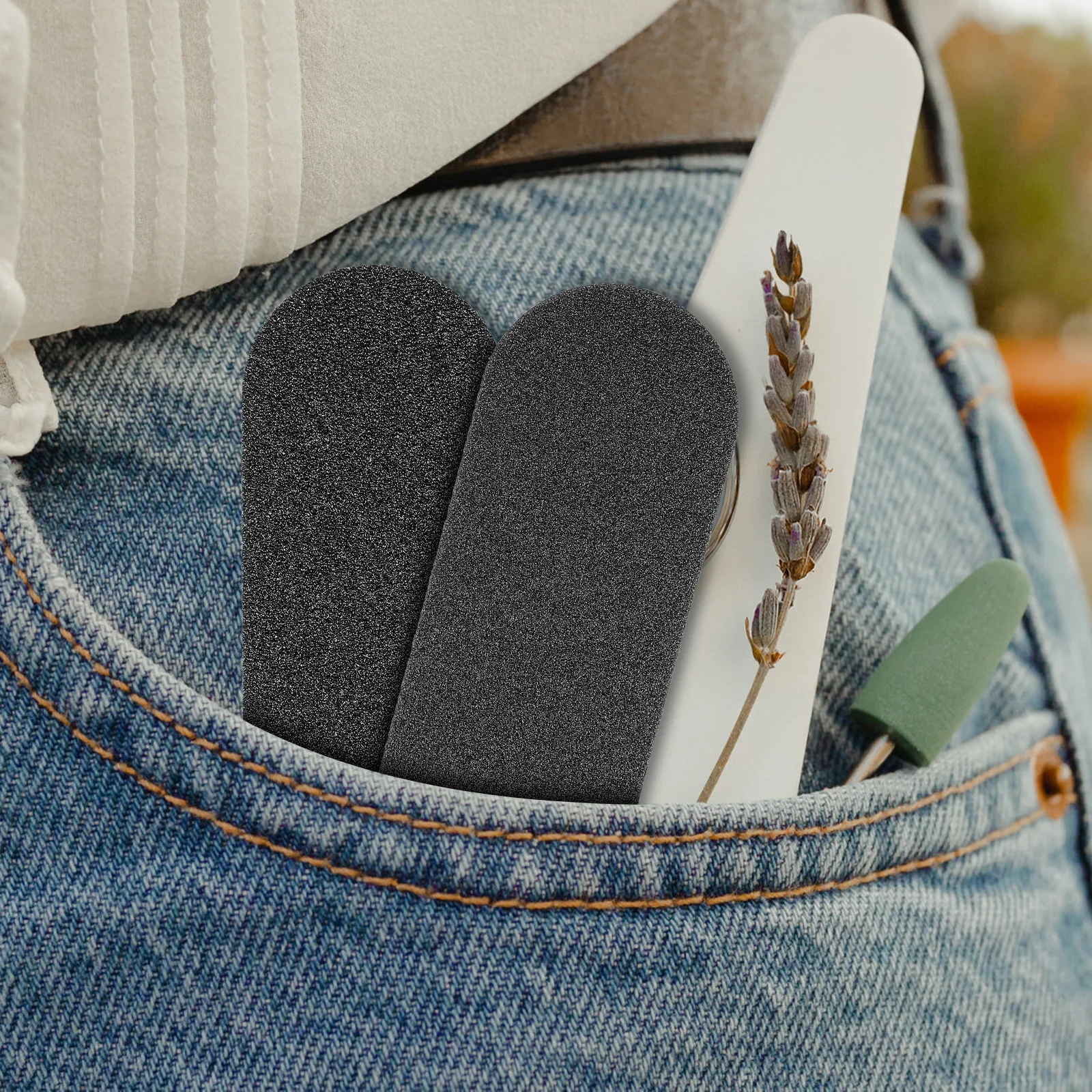 

20Pcs Foot File Replacement Pads Coarse Fine on Sandpaper Sheets Foot Care Exfoliating Refills for Smooth Feet