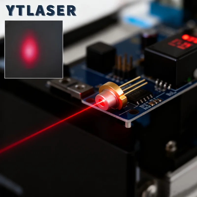 D5.6mm ليزر رئيس ليزر ديود 635nm الأحمر 5 ميجا واط/10 ميجا واط/20 ميجا واط وحدة الليزر الملحقات المهنية #1
