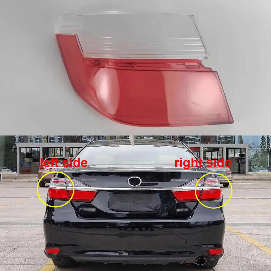 

For Toyota Camry 2015 2016 2017 Rear Outer Tail Lamp Cover Brake Lights Shell Replace The Original Lampshade