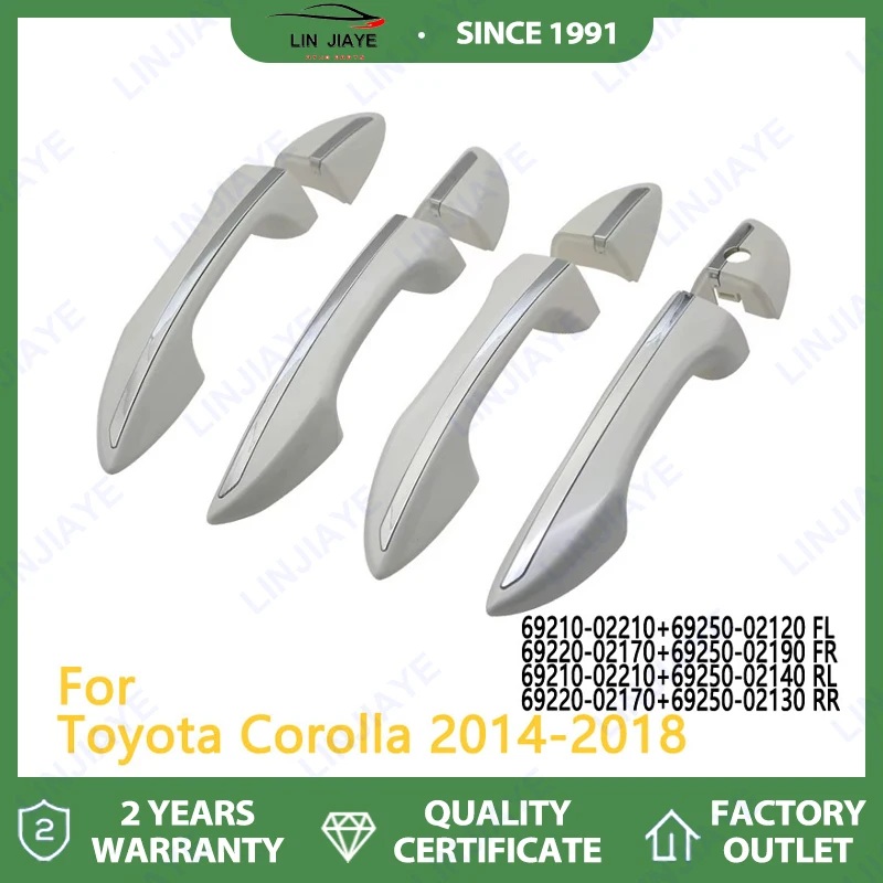 

Внешняя ручка Corolla 69210-02210 69220-02170 69212-02170 69211-02320 Автозапчасти Аксессуары Китайское происхождение