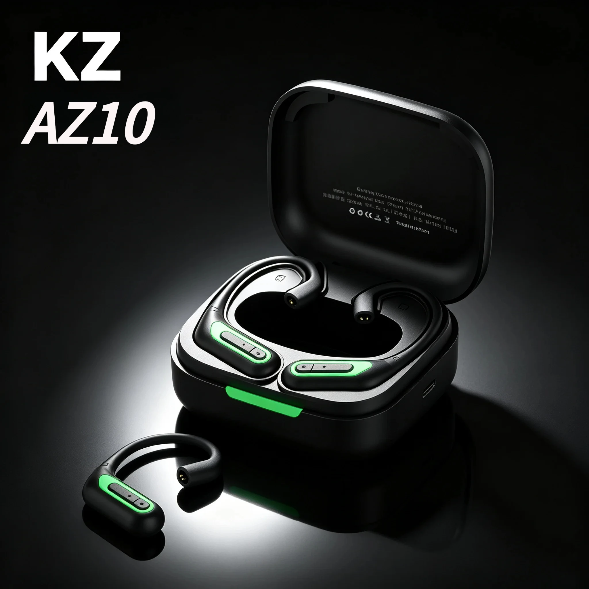 KZ AZ10 Bluetooth 5.2 Wireless Ear Hook HiFi Stereo Gaming Earphone Module 0.75 0.78 Fit Call 4-8H For Music Best Christmas Gift