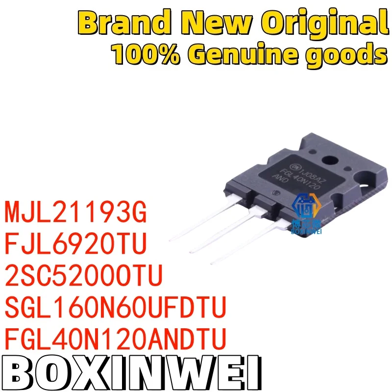 (1 pieces)MJL21193G FJL6920TU 2SC5200OTU SGL160N60UFDTU FGL40N120ANDTU