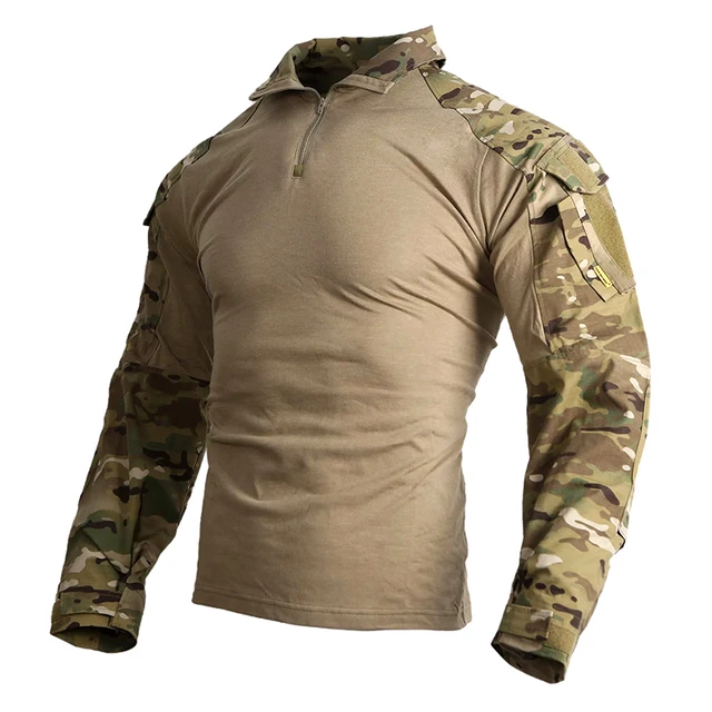 Emersongear taktyczne G3 koszule bojowe męskie topy kamuflażowe t-shirty t-shirst Milsim Outdoor polowanie piesze wycieczki trening sportowy MC