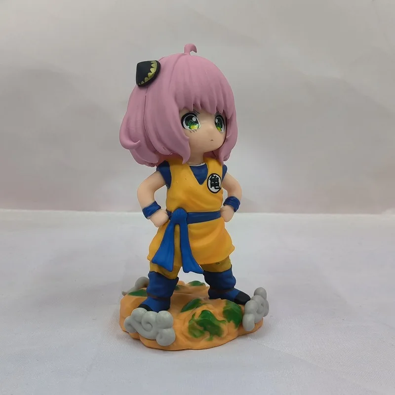 13 سنتيمتر عائلة تجسس أنيا مزور السلاحف مدرسة أنيمي اليدوية نموذج عمل أرقام سطح المكتب حالة تزيين هدية مزخرفة #3