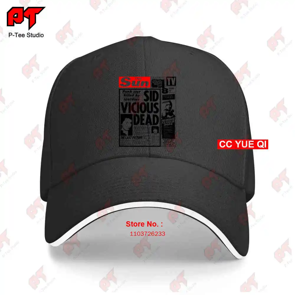 90S The Sex Pistols Sid Vicious Dead Vintage Punk Skinhead Baseball Caps Truck Cap ZPG3