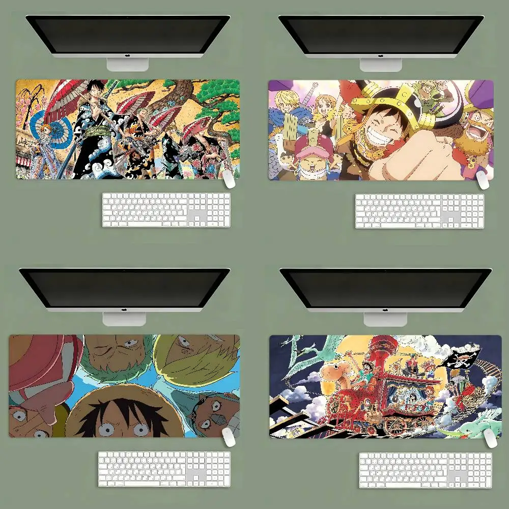 Anime O-One Pieces Mouse Pad Computer Mat Deskpad Laptop Keyboard Mat Office Large Landscape Mousepad