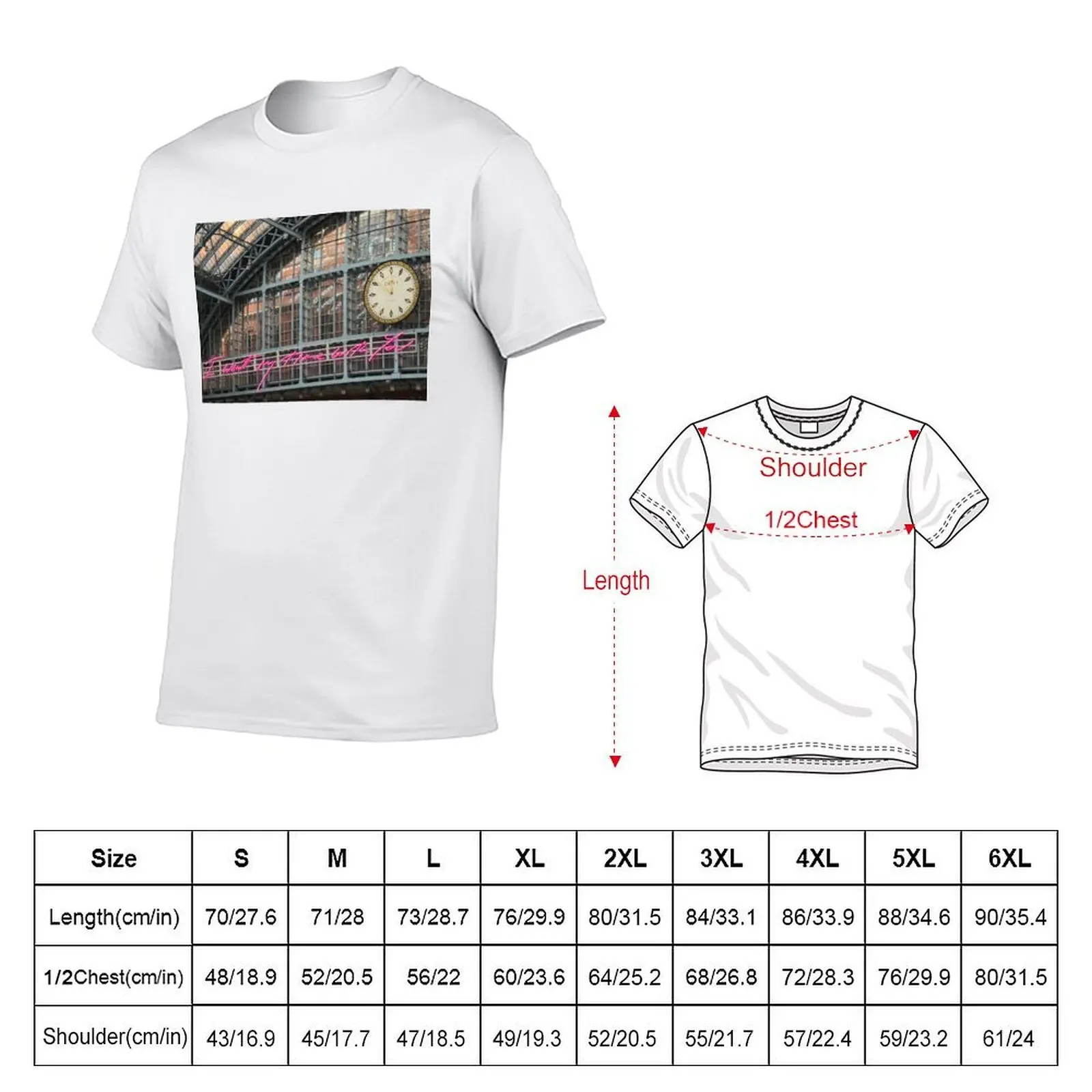 I Want My Time With You T-Shirt cotton t shirts man 100% t shirt for man 100 percent cotton T-Shirt