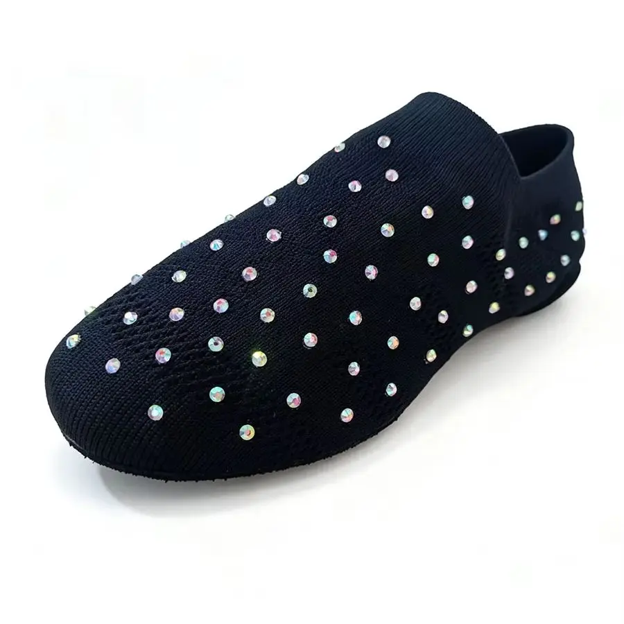 

Women Ballet Jazz Salsa Shoes Soft Sole Low Heels Kids Dancing Slippers Ladies Gymnastics Yoga Shoes Girls Latin Sneakers