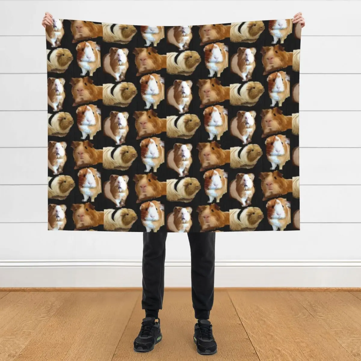 

Four guinea pigs Throw Blanket Kid'S Luxury Thicken Moving Cute Blankets