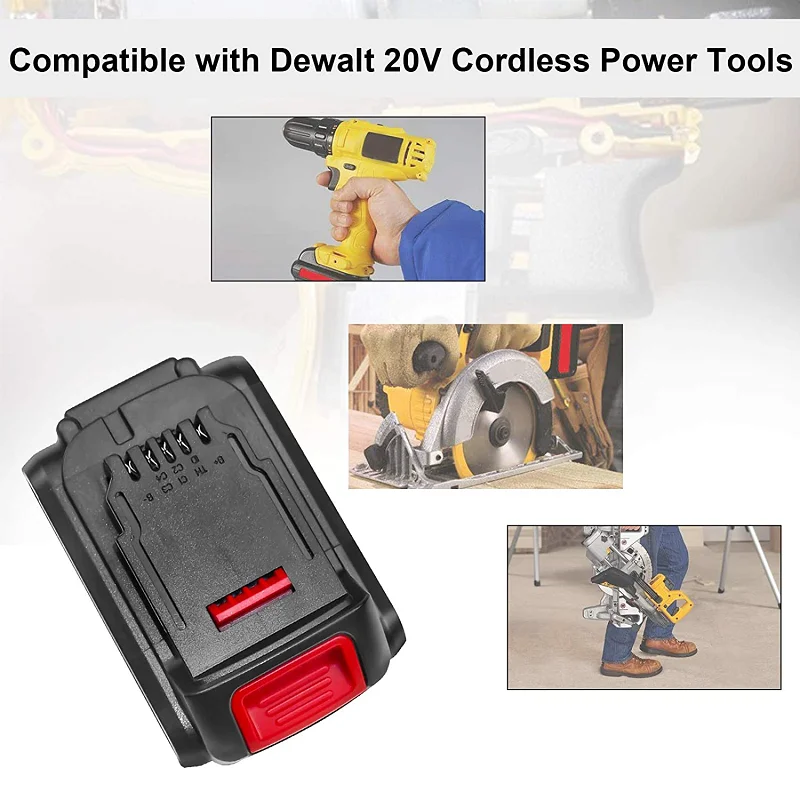 Bateria zastępcza 20 V 3.0Ah DCB203 dla akumulatorów Dewalt 20 V DCB200 DCB201 DCB204 DCB206 DCB207 DCB180 DCD/DCF/DCG serii