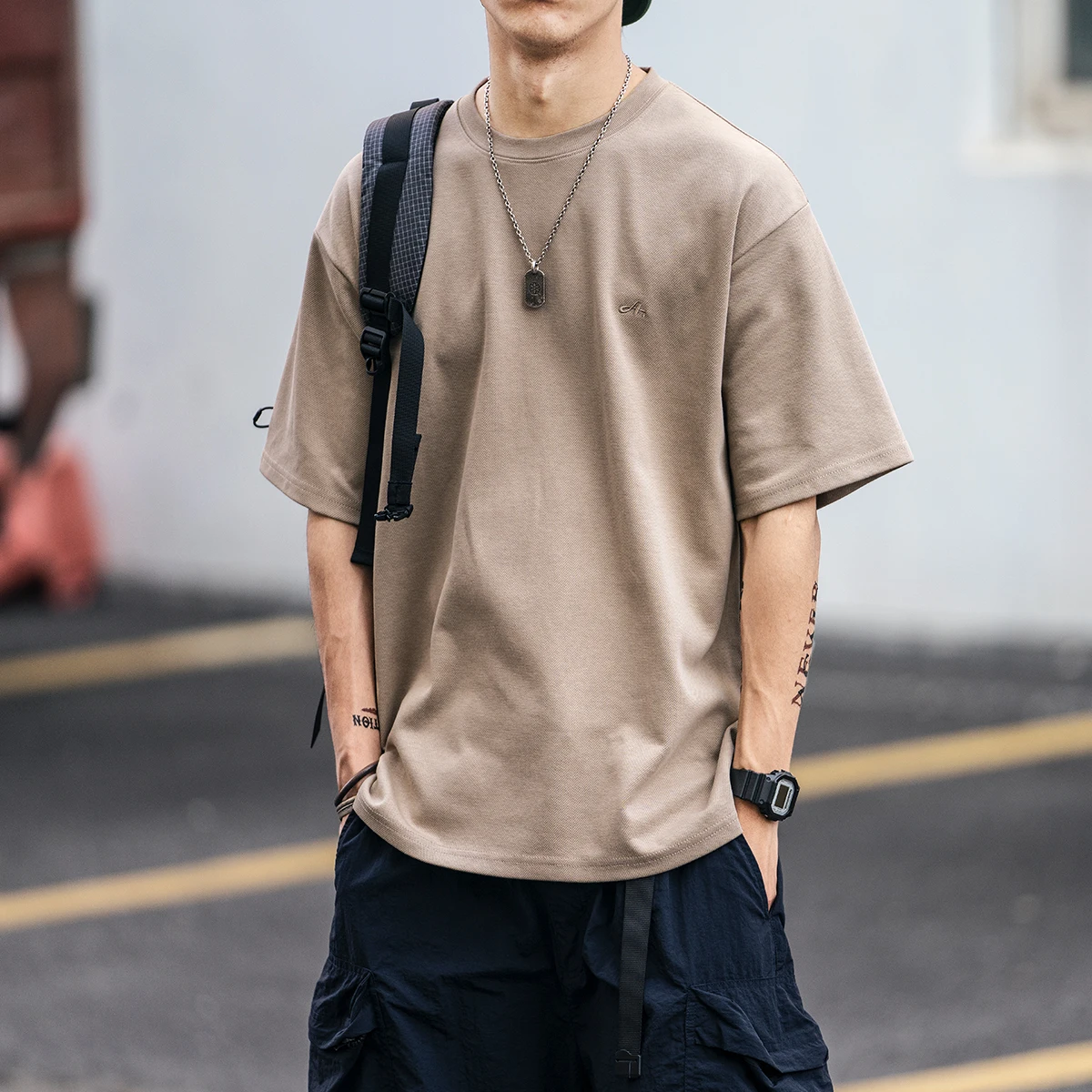 2022 Summer Fashion Japanese Streetwear High Quality Oversized T-Shirts Men Harajuku Couple Clothes Trendyol Short Sleeve Tops