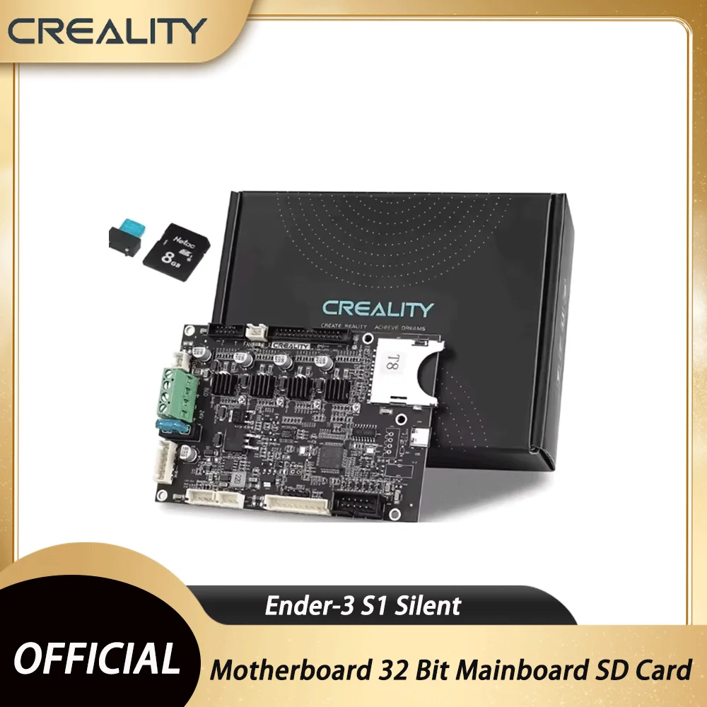 Creality Ender-3 S1 Silent Motherboard 32 Bit Mainboard SD Card Fuse Package with TMC2208 Drivers for Ender 3 S1 3D Printer Part