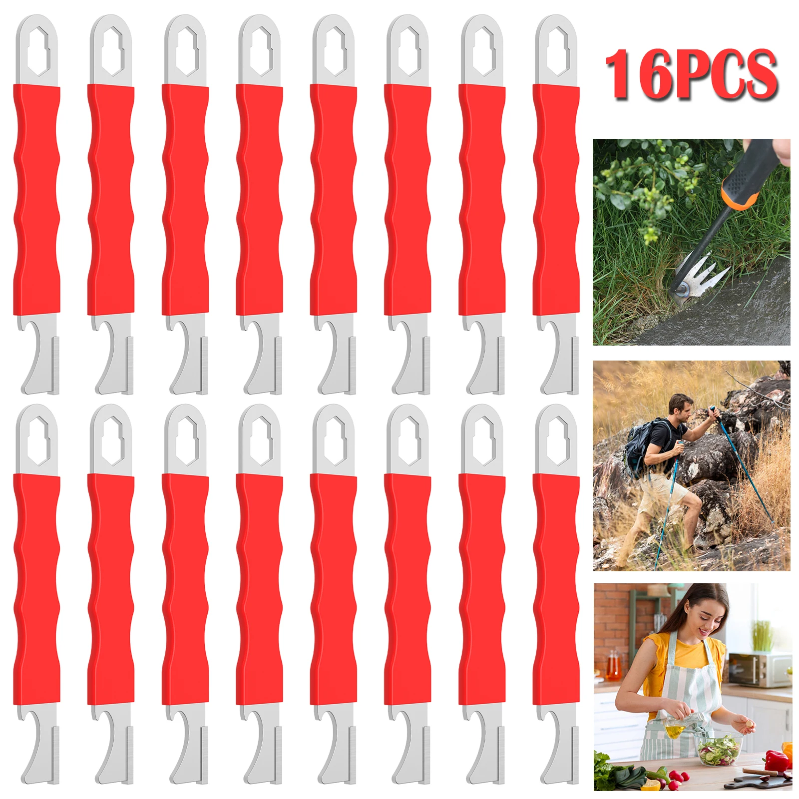 

16PCS/8PCS Blade Sharpener for Garden Tools Sharpening Lawn Mower Blades Garden Pruners Machete Hedge Shears Scissors Hatchets