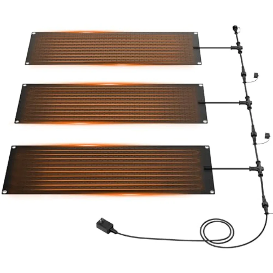 3PCS Heated Snow Melting Mats 30