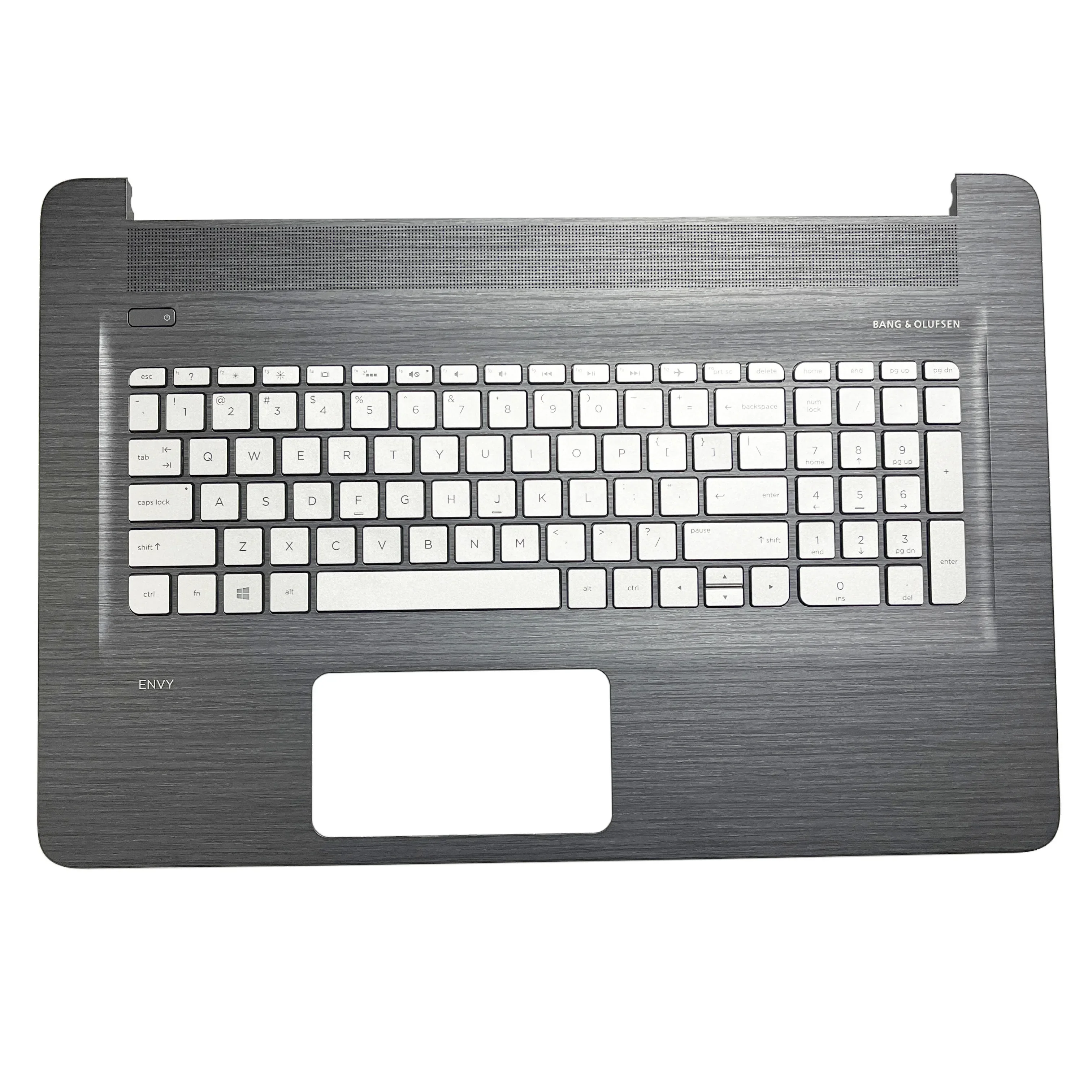 New Laptop US Keyboard For HP ENVY 17-N M7-N M7-R TPN-C123 Palmrest Upper Cover Top Case with Keyboard Backlight 813678-001