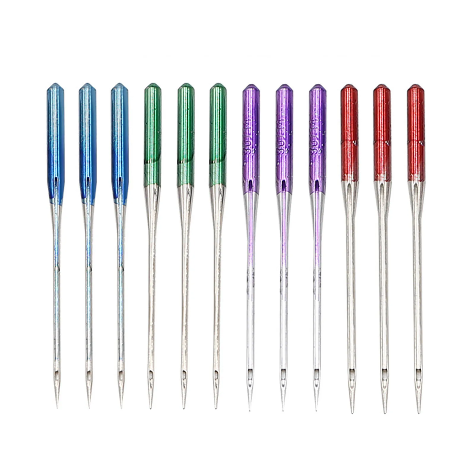 

3PCs/Box Alloy Sewing Needles Multicolor Needles Sewing Machines Point Anti-Jumping Elastic Cloth DIY Sewing Tools Accessories