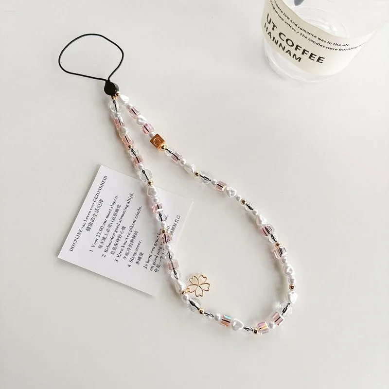 

Sakura Short Chain Long Chain Mobile Phone Straps for IPhone Lanyard Bracelet for Samsung Galaxy