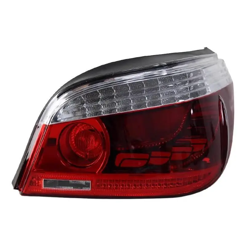 For BMW 5 Series E60 Tail Light Assembly 2003-2010 Modified Dragon Scale LED Driving Light Running Water Turn Signal Light