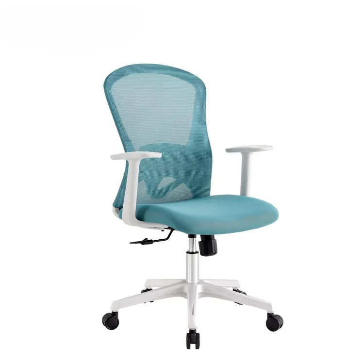 

Modern Office Furniture Ergonomic Swivel Computer Chair Aluminium Plastic Commercial Staff Lifting Chair Simple Office Chair