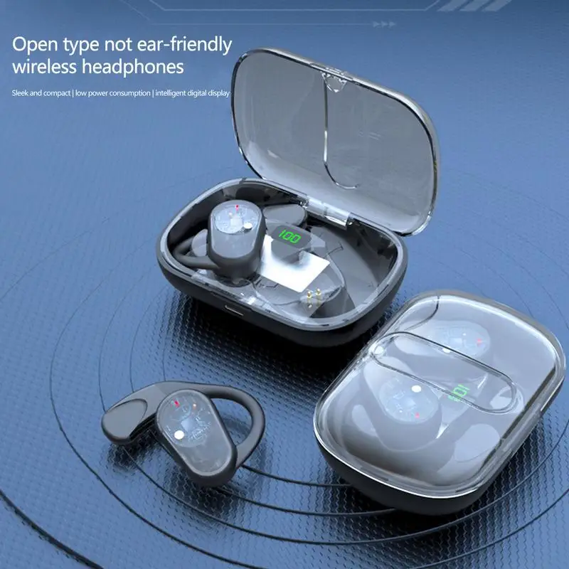 Écouteurs de sport sans fil portables, casque à conduction Sophia, écouteurs sans fil pour le sport, le travail, la salle de sport, le cyclisme, la course à pied