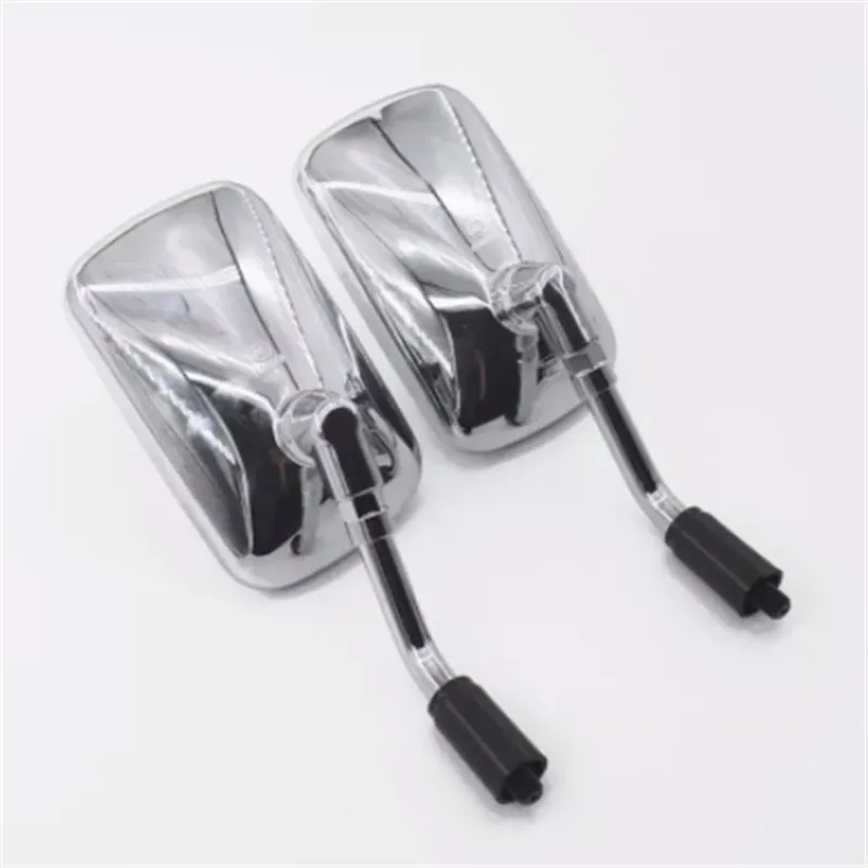 Brand Original Accessories Motorcycle Side Mirror Silver Motorbike Rear View Mirror Clear Vision for Suzuki GZ150-A/E