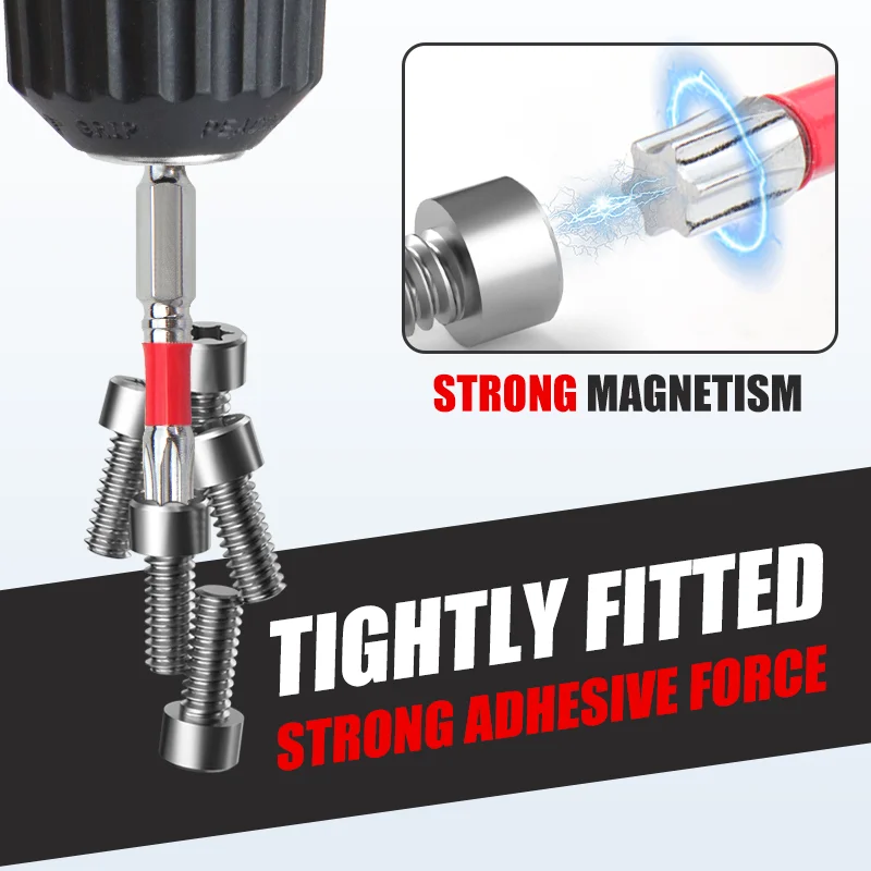 10/20 قطعة تأثير توركس مجموعة لقمة مثقاب عرافة رئيس عرقوب المغناطيسي مفك مسامير بت وجع S2 أدوات الحفر الكهربائية #3