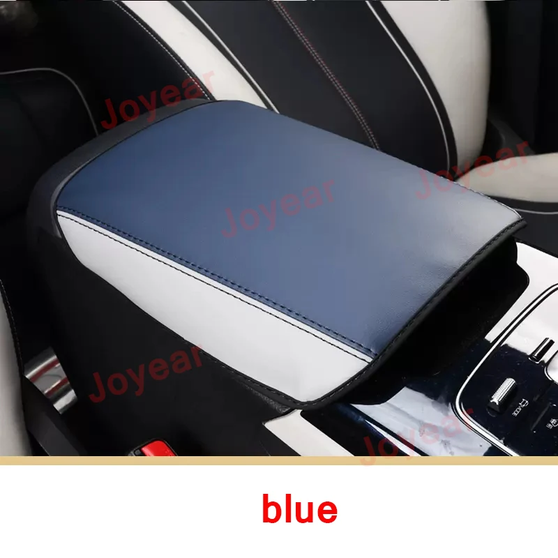 

For BYD Qin Plus DMI EV Car Armrest Box Wear-resistance Leather Cover Pad Central Console Container Auto Interior Accessories