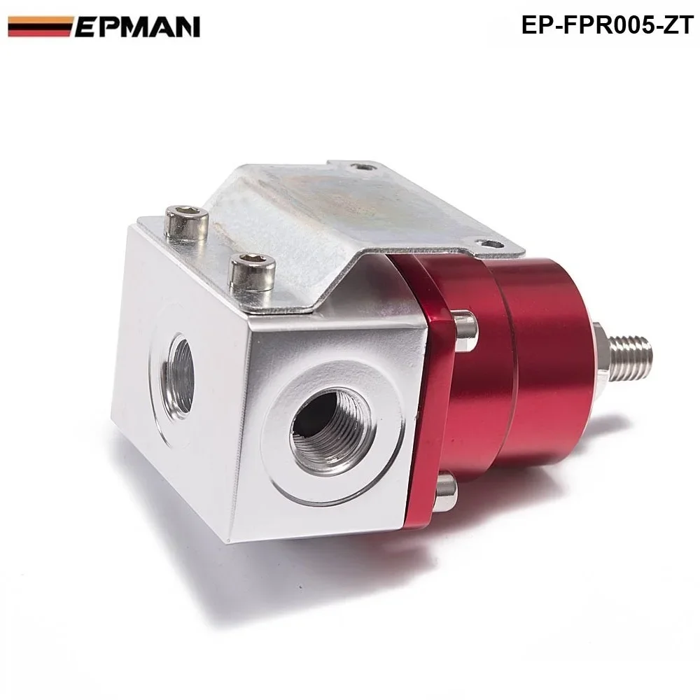 EPMAN Adjustable 0-150 PSI Fuel Pressure Regulator Injected Bypass (With Gauge /No with ) For BMW E36 325 328 M3 EP-FPR005-ZTGA