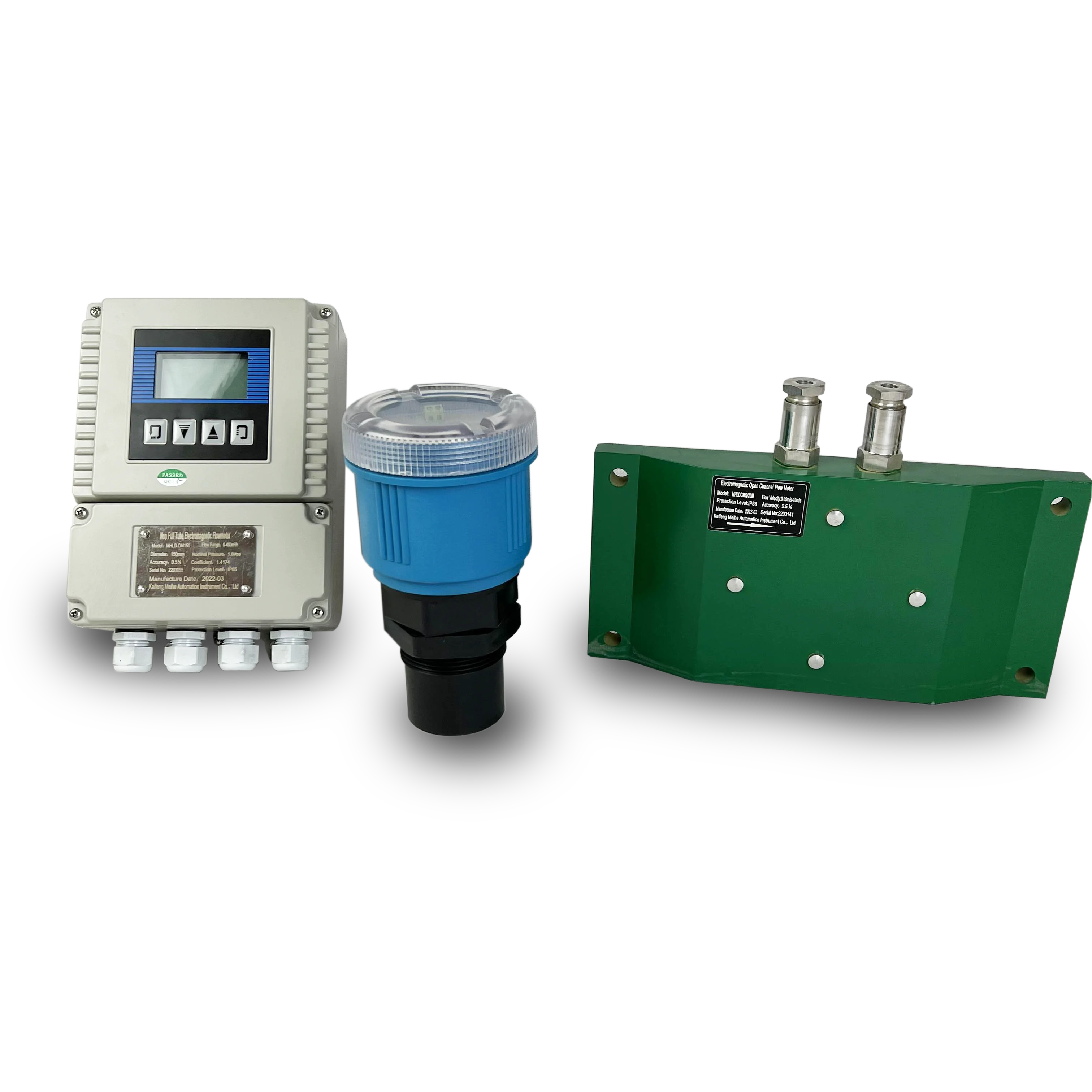 

2026 Hot Sale KFMH Measuring Waste Water Ultrasonic Level Gauge Flow Measuring Device Wall Mounted Open Channel Flow Meter